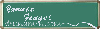 Yannic Fengel Visitenkarte
